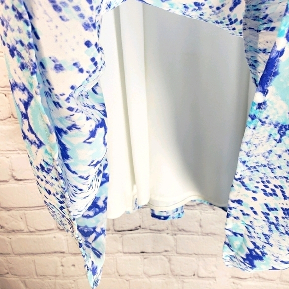 COLLECTIVE CONCEPTS Ruffle Hem Dress Size M - Picture 4 of 9